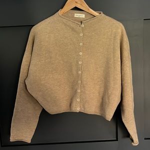 James Street Co Peri Cardigan M Tan